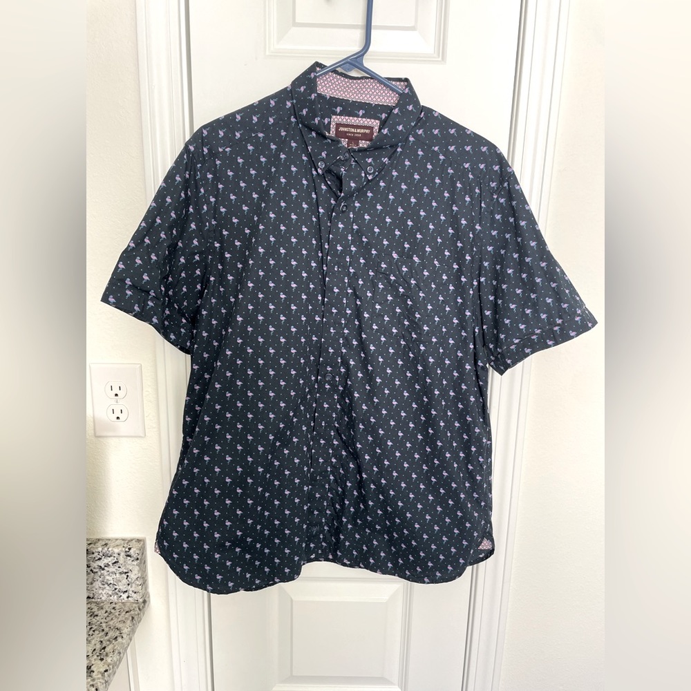 Johnston & Murphy Flamingo Shirt